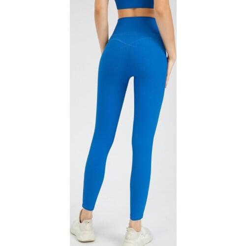 Threaded Fabric Yoga Pants Quick Dry High Waist Sport Tights Women Push Up Sport Leggings Gym Elastic Fitness Running Trousers