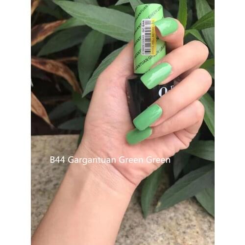 B44 Gargantuan Green 15ml UV LED Gel Polish Vernis Permanent Lasting Shine Opies Nail Art(Need Lamp Dry)