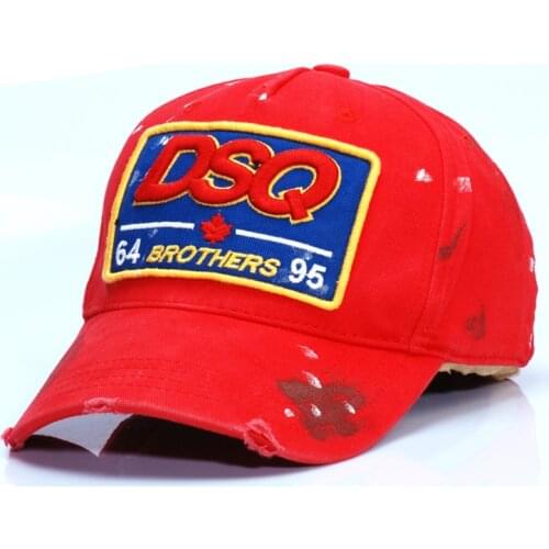 DSQICOND2 Cotton Summer Baseball Cap for Men Women Embroidery ICON Black Dad Hat Hip Hop DSQ Trucker Cap Hombre Gorras Casquette