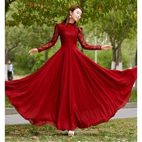 Длинные платья KEYURAN China At AliExpress