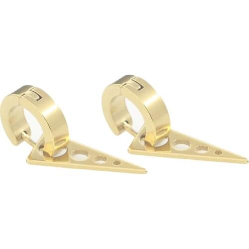 Cool Unisex Earrings Fashion Women Men Cool Punk Stainless Steel Spike Ear Studs Huggie Earrings for Pub Club серьги 2021 тренд