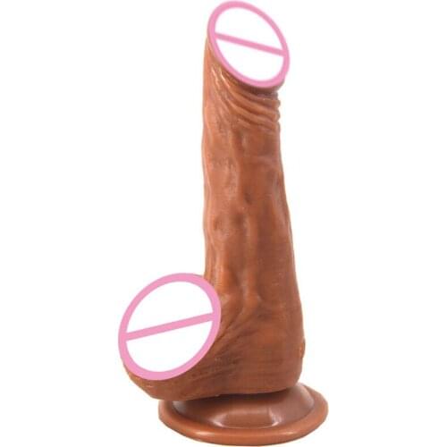 Suction cup small dildo realistic penis erotic sex toys for women adult masturbator soft anal plug faak real dildo fake dick