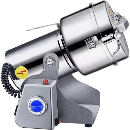 800g Swing Type Grains Herbal Powder Miller Dry Food Grinder Machine High Speed Intelligent Spices Cereals Crusher