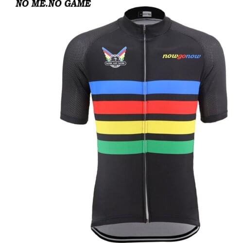 Men Cartoon cycling jersey Short Sleeve road bicycle jersey mtb bike shirt cycling clothing gear ropa maillot ciclismo