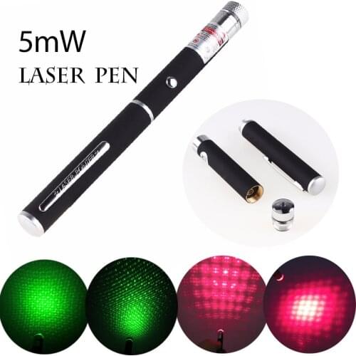 New Hunting Laser Sight Device 5mW Laser Pointer 500 Meters Red/Green Light Star Laser Pointer Flashlight High Power Laser Sight