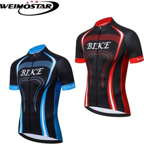 2019 New Weimostar Cycling Jersey Bike Jerseys Bicycle Life ropa ciclismo Maillot ciclismo MTB Short Sleeve