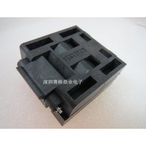 Clamshell New&Original IC51-0804-711 YAMAICHI QFP80/TQFP80 0.65mm IC Burning seat Adapter testing seat Test Socket test bench