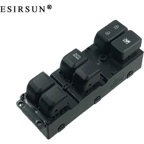 ESIRSUN Electric Power Left Front Window Glass Master Switch Fit For Kia K2 2011 2012 2013 2014 2015 2016 , 93570-4X000