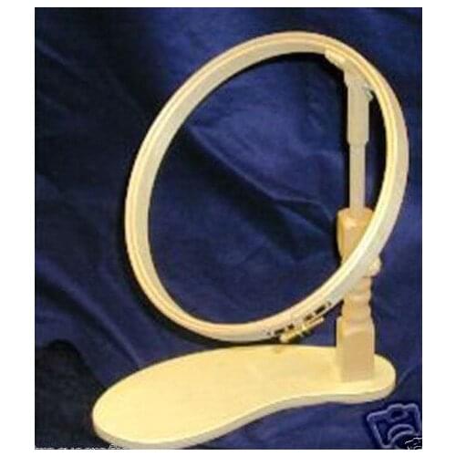 Seat Frame with choice of Hoop Size For Embroidery Or Cross Stitch 21cm wooden hook frame height adjustable free shipping