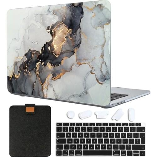 MTT 2020 Laptop Sleeve For Macbook Pro 13 A2289 A2251 Marble Cover Case for macbook air pro 13 11 12 15 16 inch funda Laptop Bag