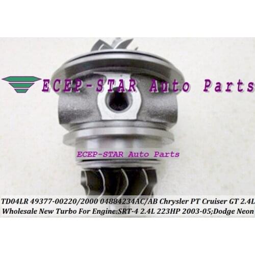 Turbo Cartridge CHRA TD04LR 49377-00220 49377-00200 04884234AC AB For Chrysler PT Cruiser GT For Dodge Neon SRT-4 03-05 EDV 2.4L