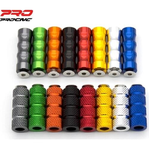 6mm Foot Peg Rear set Footpeg Pedals for Suzuki GSXR 600 750 1000 K1 K2 K3-K9 Bandit GSF 600 1200 1250 DL 600/1000 SV650