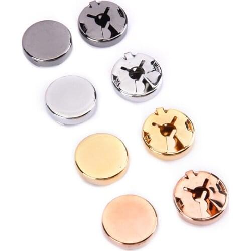 1PCS Brass Practical Magnetic Tie Clip Invisible Elegant Mens Suit Jacket Stainless Steel Lapel Pin Keep Necktie In Place