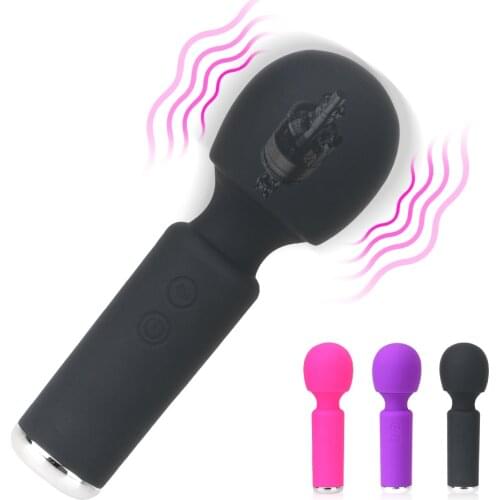 10 Frequency Mini AV Stick Vagina Clitoris Stimulator Dildo Vibrator G-spot Massager Adult Products Sex Toy for Women Magic Wand