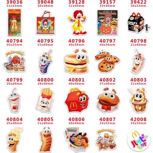 10 Pcs Cartoon Planar Resin Cabochons PR39036