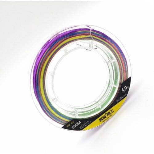 100M PE Braided Fishing Line 25-100LB Sensitive & Super Strong Multifilament Fishing Lines For carp fishing