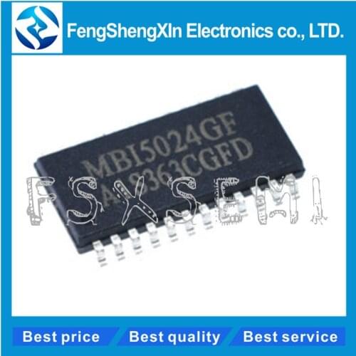 100pcs/lot MBI5024GF MB15024GF SOP-24 LED driver chip