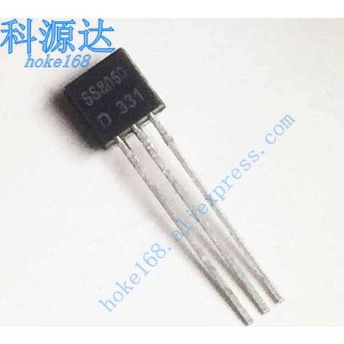 100pcs/lot SS8050 SS8550 SS8050D SS8550D TO-92 8550 8050 In Stock