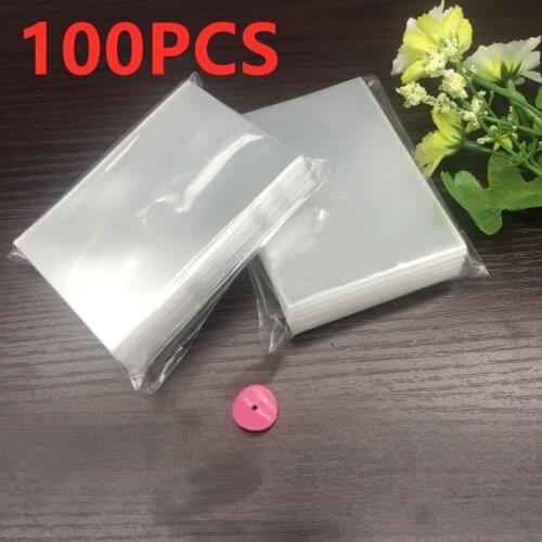 100PCS/Pack Board Game Cards Outer Protector Gaming Trading Card Holder Sleeves for Football Basketball Sports Card