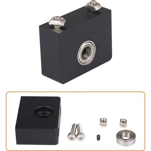 3D Printer Upgrade Aluminum Z-Axis Leadscrew Top Mount for CR-10/CR-10S, Ender 3/Ender 3Pro Metal Z-Rod Bearing Holder