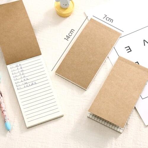 40 PCs environmental protection scratch book can tear small notebook with small notebook TODO plan this leather cover wholesale