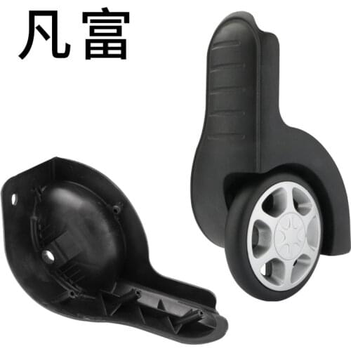 Luggage bag rolling replacement luggage accessories wheels, directional mutefixed caster factory outlet suitcase single wheels