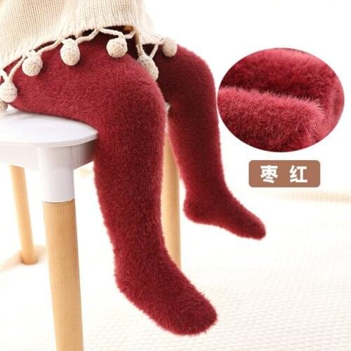 Kids Baby Pantyhose autumn winter warm girl tights baby boys girls pantyhose thickening velvet pantyhose