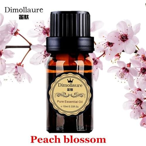Dimollaure dropshipping Peach blossom essential oil charming Relax spirit clean Air SPA Bath Aromatherapy essential oil
