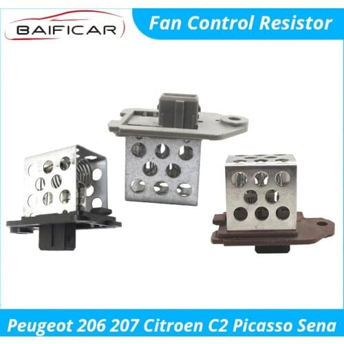 Baificar Brand New Quality Fan Control Resistor Box Module Electric for Peugeot 206 207 Citroen C2 Picasso Sena