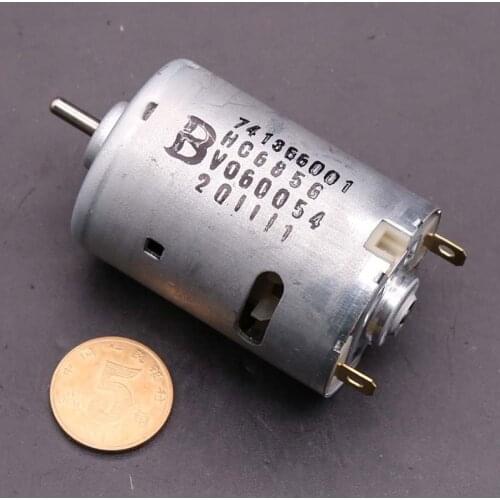 JOHNSON 54EP DC 24V-36V 12000-18000RPM Large Torque High Speed 545 Micro Violent Motor Front-ball-bearing for DIY Vacuum Cleaner