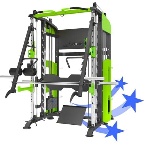 Multifunctional smith machine Weightlifting Sport Equipment Smith Machine cable crossover fitness Gym home