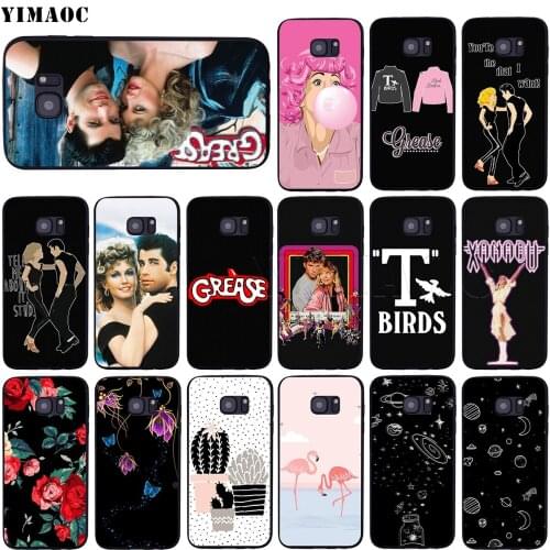 YIMAOC Grease Tell Me About it Stud Soft Silicone Case for Samsung Galaxy S6 S7 Edge S8 S9 Plus A3 A5 A6 Note 8 9