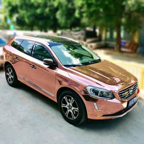 New Best Arrival ISO9001 Certification PVC 1.52*18m Size Vinyl Wrapping Chrome Film For Car Body