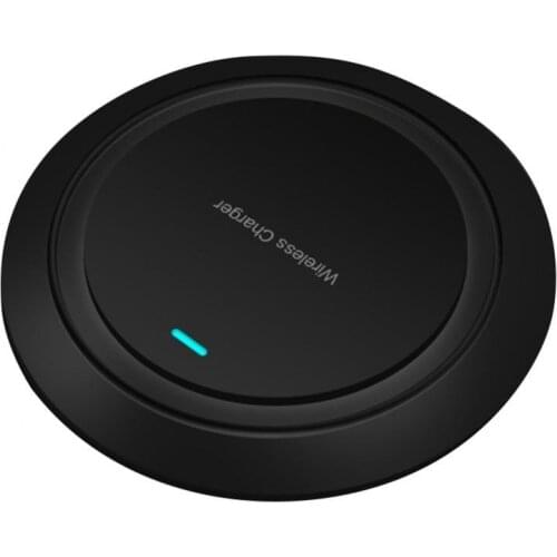 Portable Fast Charging Qi Wireless Mobile Phone Charger Pad for S-amsung iPhone Supports All Qi Standard Devices