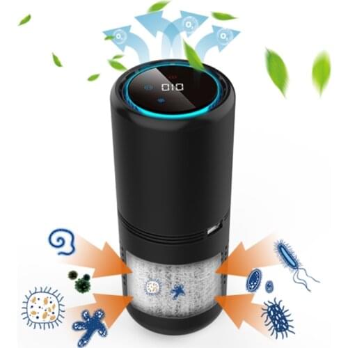 LAMJAD OEM Metal case Hepa Filter Aroma humidifier Car Air purifier