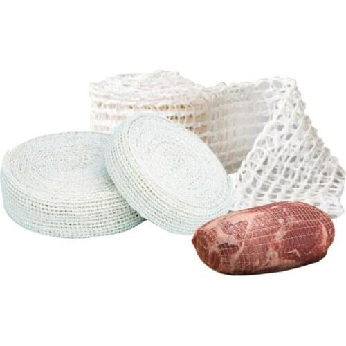 3 Meter Cotton Meat Net Ham Sausage Net Butchers String Sausage Net Roll Hot Dog Net Sausage Packaging Tools Meat Cooking Tool