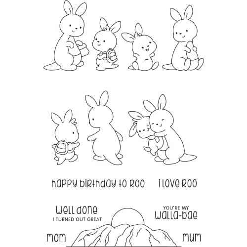 Transparent Clear stamp and cutting dies Animal DIY Silicone Seals Scrapbooking / Card Making/Photo Album Decoration