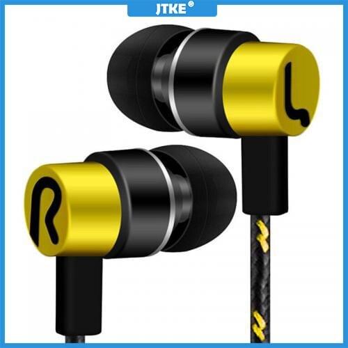 JTKE Universal 3.5mm In-ear Stereo Earbuds Earphone For Cell Phone Bluetooth Earphone Stereo Earbuds Earphone