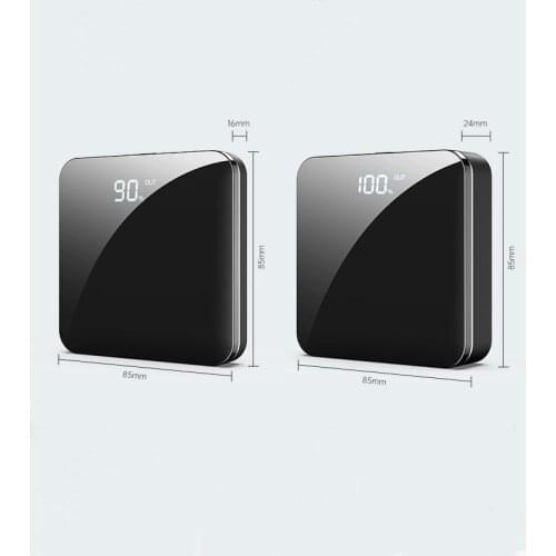 Mini Portable 30000mAh Power Bank LCD Digital Display Fast Charger External Battery One-way Quick Charging for Iphone Xiaomi