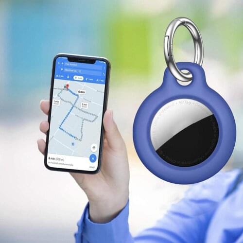 PC Protector Case For Apple Airtags Protective Cover For Apple Air Tag Locator Tracker Anti-lost Device Keychain Protect Sleeve