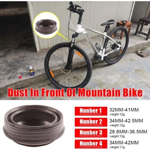 1Pc Bicycle Front Fork Dust Seal 32MM-41MM Seal &Sponge Rings for Fox/Rockshox/Magura/X-fusion/Manitou Fork Repair Kits Parts