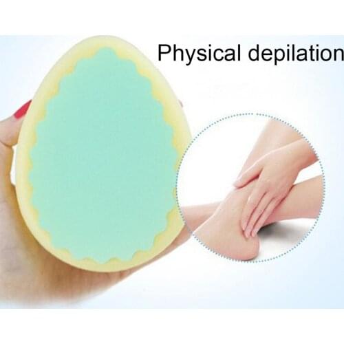 1Pcs Magic Painless Hair Removal Depilation Sponge Pad Remove Hair Remover Tool MPwell