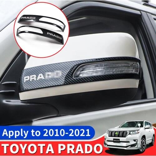 For 2010-2021 Toyota Land Cruiser Prado 150 J150 Appearance Modification Accessories Rearview Mirror Trim Anti-Scraping J15