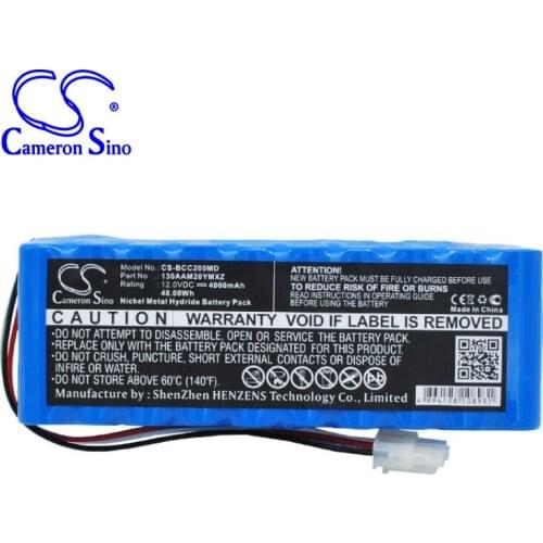 CameronSino for BIONET Cardio 7 ECG Monitor M+ Cardio Touch 3000 CardioCare 2000 MEDICAL ECONET Cardio M GPHC132MOT battery