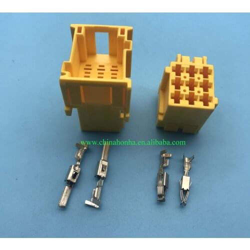 50/100 pcs TE connector 1-967626-1 8-968971-1 Connector Housing, Receptacle, 9 Ways, 5 mm, AMP MCP 2.8 Series Socket Contacts