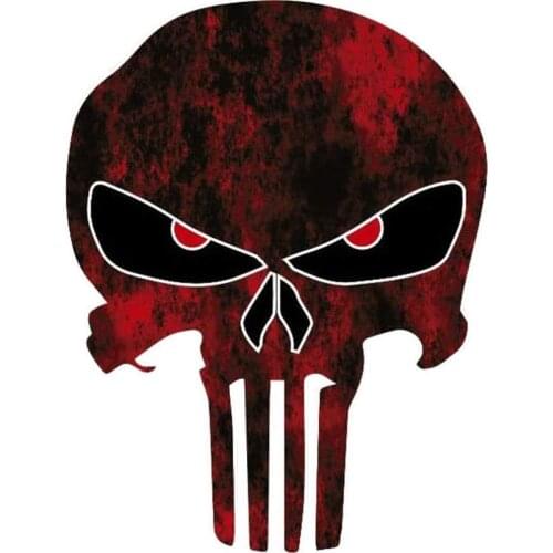 Creative Car Sticker Personality Skull Waterproof Auto Accessories Decoration Decals PVC,10.6cm*14cm