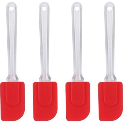 Kitchen Silicone Cream Butter Cake Spatula Mixing Batter Scraper Baking Tool Spatulas Baking Pastry Tools