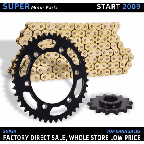 A Set Accessories DID O Ring Chain Add Gear Sprocket Chain Disc Wheel Kit For Honda CBR250RR MC22 CBR250 1990--1998 VTR250 90-98