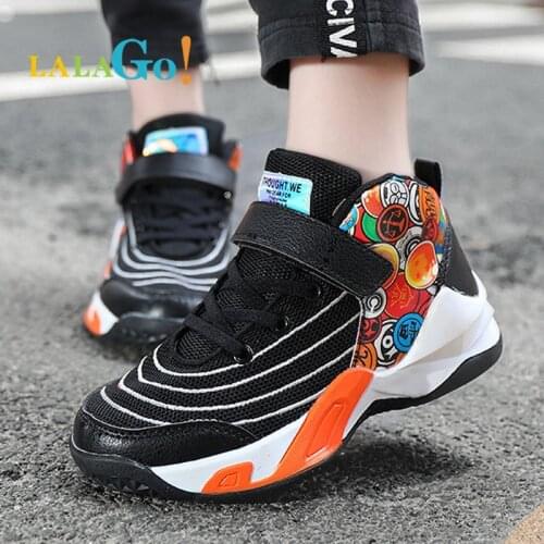 2021 Autumn New Childrens Basketball Shoes For Boys Non-slip Kids Sport shoes boys sneakers Outdoor Sneakers Boy Trainers