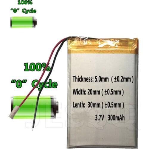 Original AHB502030 300mAh 502030 Battery For 6020 Syma S107 S108 S109 S026 RC Helicopter quadcopter Batterie Accumulator AKKU